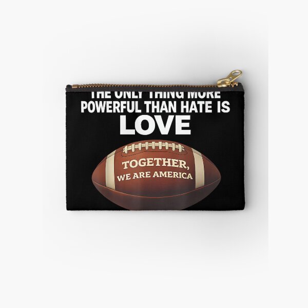 Item preview, Powerful Than Hate is Love Together We are America designed and sold by JamesARager.