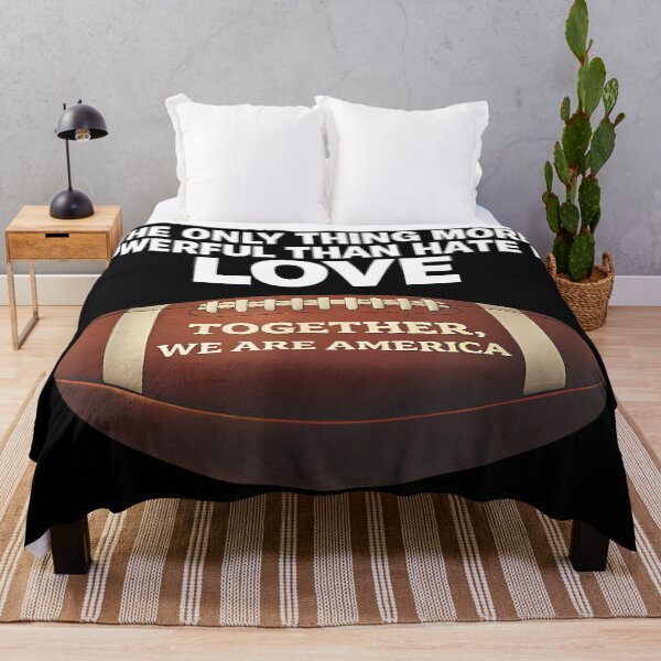 Item preview, Powerful Than Hate is Love Together We are America designed and sold by JamesARager.