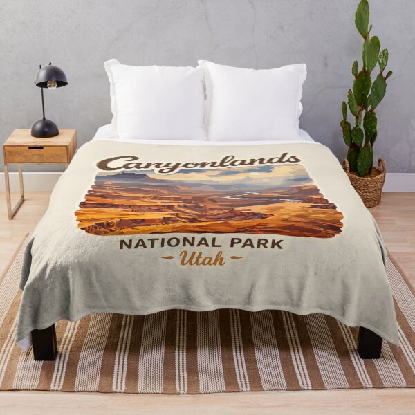 Item preview, Canyonlands National Park Moah Utah Retro Design designed and sold by Gideon Emmerich.