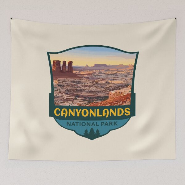 Item preview, Canyonlands National Park Utah Retro Badge designed and sold by Gideon Emmerich.