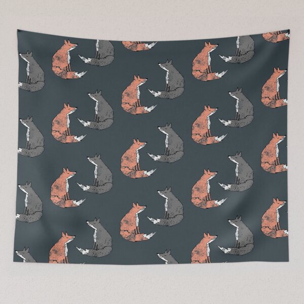 Item preview, Zommy hot foxy mommy distressed graphic fox design designed and sold by StephJChild.