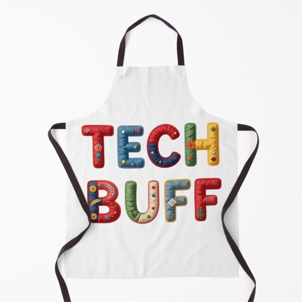 Item preview, TECH BUFF - IN COLORFUL FAUX LETTERING designed and sold by AlexOBrienArt.