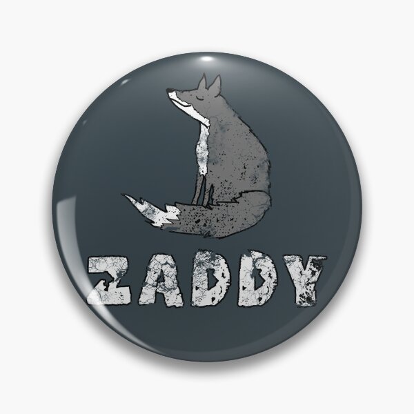 Item preview, Zaddy silver fox daddy distressed graphic fox design designed and sold by StephJChild.
