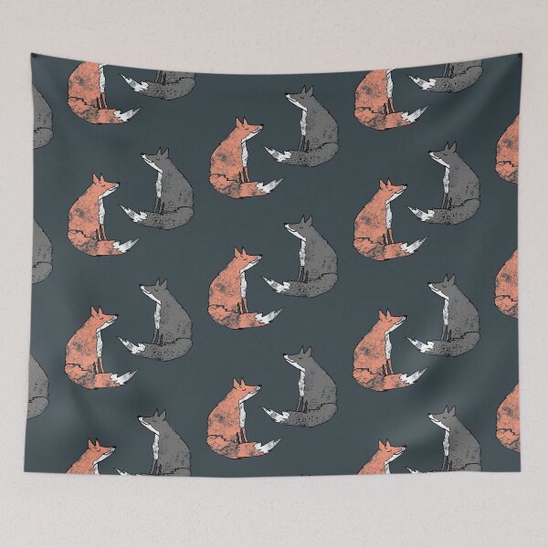Item preview, Zaddy silver fox daddy distressed graphic fox design designed and sold by StephJChild.
