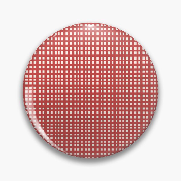 Item preview, Cottagecore Wobbly Gingham Christmas Red  designed and sold by Carrie Cantwell Art.