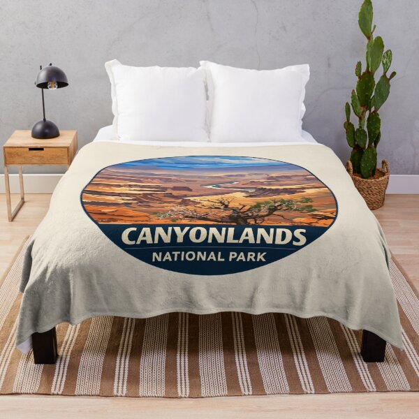 Item preview, Canyonlands National Park Moah Utah Retro Badge designed and sold by Gideon Emmerich.