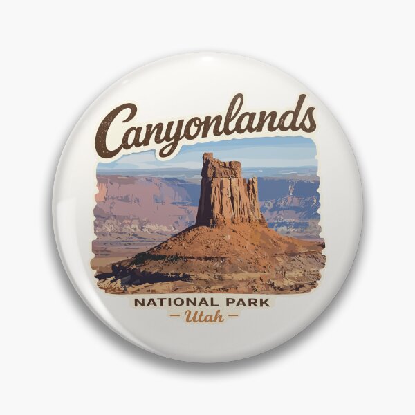 Item preview, Canyonlands National Park Moah Utah Retro, Colorado River and Green River designed and sold by Gideon Emmerich.