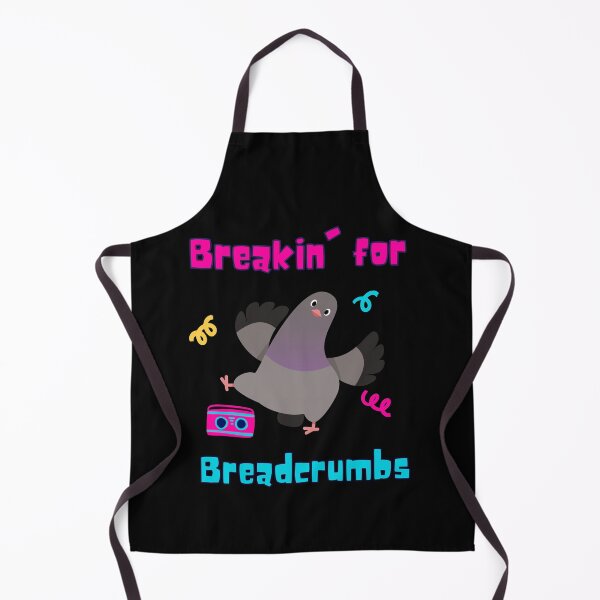 Item preview, Funny Breakin' for Breadcrumbs Retro Pigeon Street Dance designed and sold by ChathuStrokes.