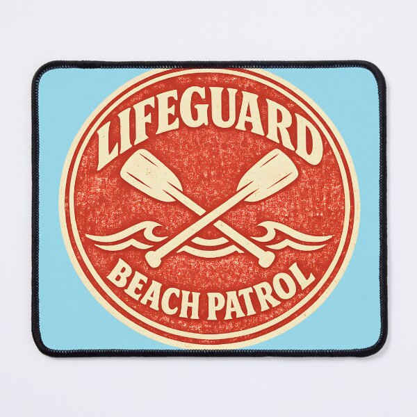 Item preview, Vintage Lifeguard Beach Patrol Badge designed and sold by KawaiiOrbit.