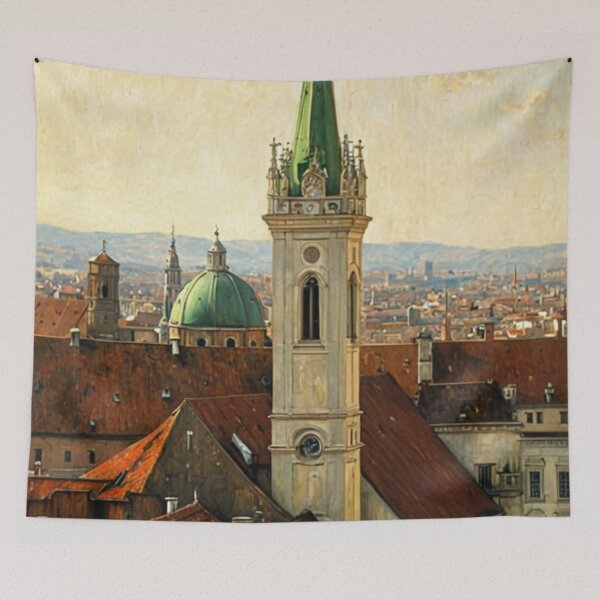 Item preview, Above the rooftops of Vienna designed and sold by sid1802.