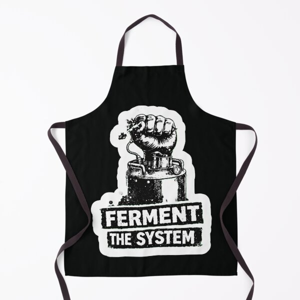Item preview, Ferment The System – Retro Punk Protest Fist designed and sold by SidTastic .