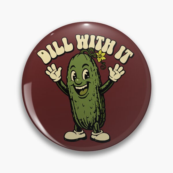Item preview, Dill With It – Funny Pickle Design designed and sold by ValentinaHramov.