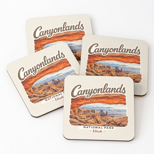 Item preview, Canyonlands National Park Utah Retro Badge designed and sold by Gideon Emmerich.