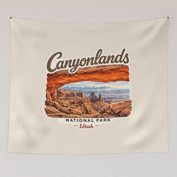 Item preview, Canyonlands National Park Utah Retro Badge designed and sold by Gideon Emmerich.