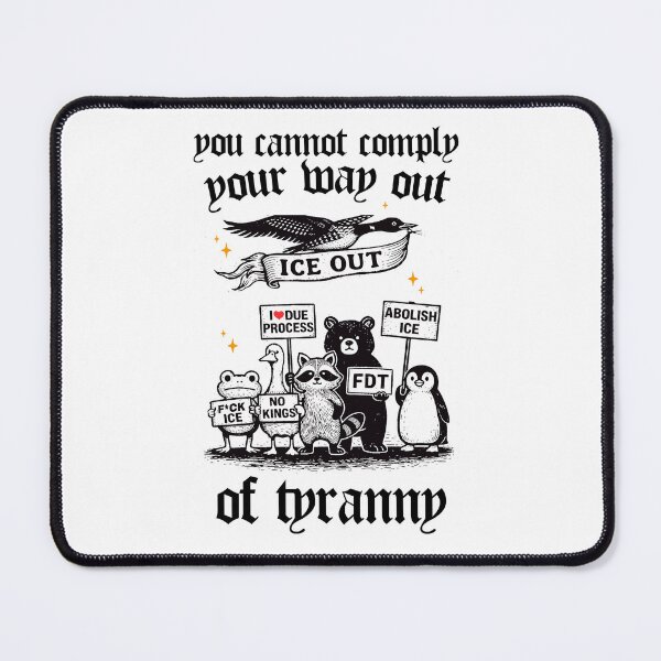 Item preview, Cannot Comply - Activism Punk Protest Animals Anti ICE designed and sold by borenclolahroy.