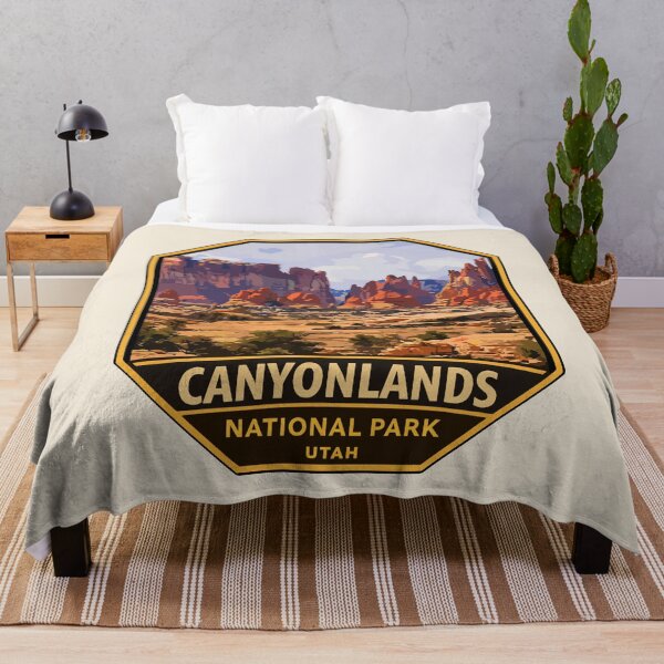 Item preview, Canyonlands National Park Utah Retro Badge designed and sold by Gideon Emmerich.