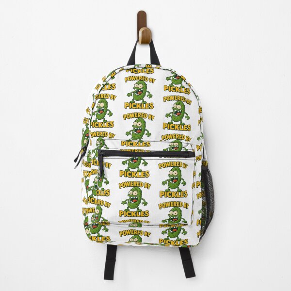 Item preview, Powered by Pickles – Funny Pickle Lover Design designed and sold by Basma Designs | Funny Shirts, Stickers & Mugs.