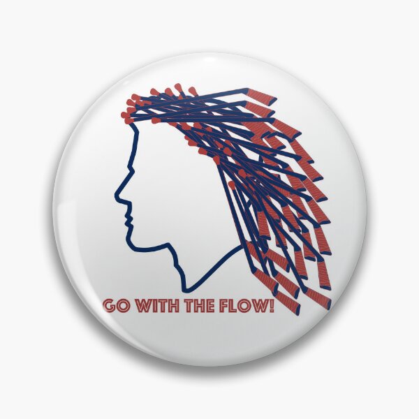 Item preview, Go with the Flow! - In Montreal Canadien colors. designed and sold by Hattrixz.