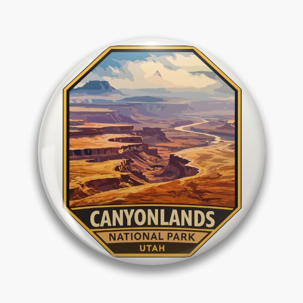 Item preview, Canyonlands National Park Moah Utah Retro Design designed and sold by Gideon Emmerich.
