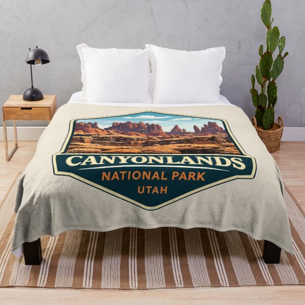 Item preview, Canyonlands National Park Utah Retro Badge designed and sold by Gideon Emmerich.