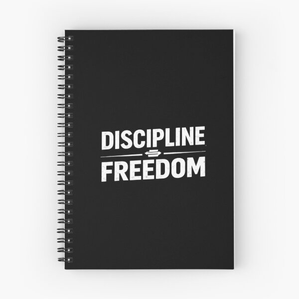 Item preview, Discipline Equals Freedom Bold Motivational Typography | Strong Mindset Streetwear Design designed and sold by ArtByMuneer.