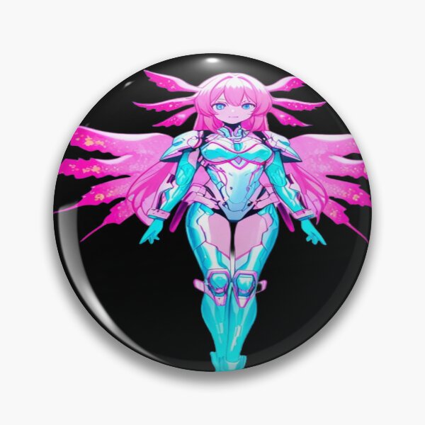 Item preview, Cyberpunk Axolotl Anime Girl Mecha Armor designed and sold by ItzLacarth.