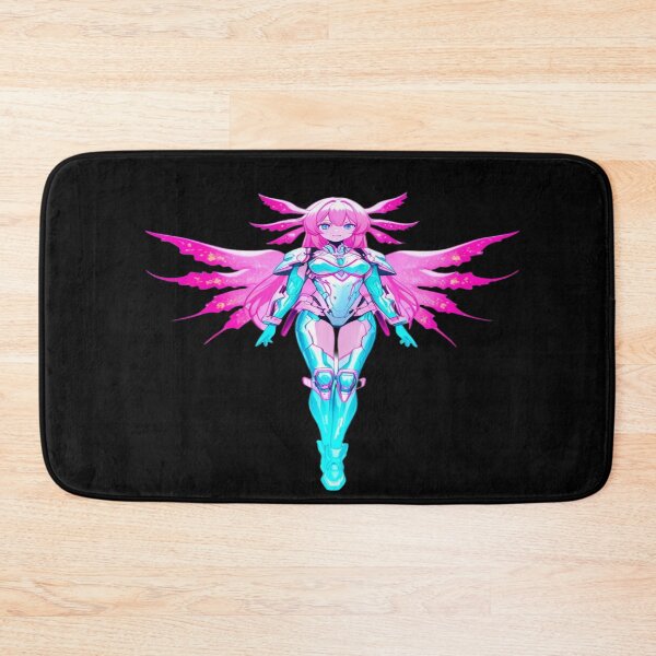 Item preview, Cyberpunk Axolotl Anime Girl Mecha Armor designed and sold by ItzLacarth.