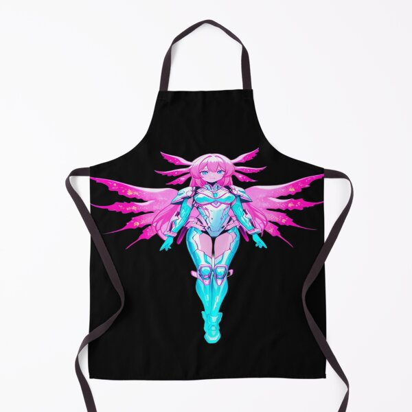 Item preview, Cyberpunk Axolotl Anime Girl Mecha Armor designed and sold by ItzLacarth.
