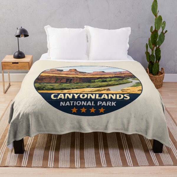 Item preview, Canyonlands National Park Moah Utah Retro, Colorado River and Green River designed and sold by Gideon Emmerich.