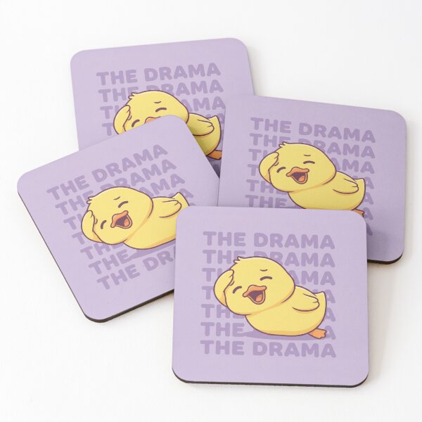 Item preview, The Drama Duck - Pastel Aesthetic Art designed and sold by EnlightArt.