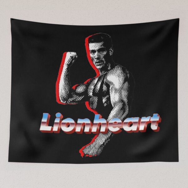 Item preview, Lionheart – Force, Courage et Détermination | Illustration Retro Musclée designed and sold by Wawan35200.