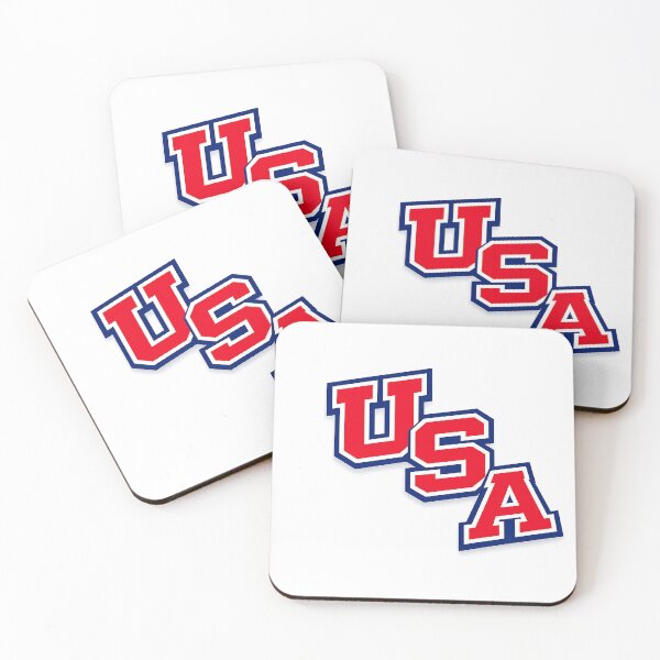 Item preview, USA Varsity Lettering – Classic Red White Blue Collegiate Design designed and sold by gahteeriffico.