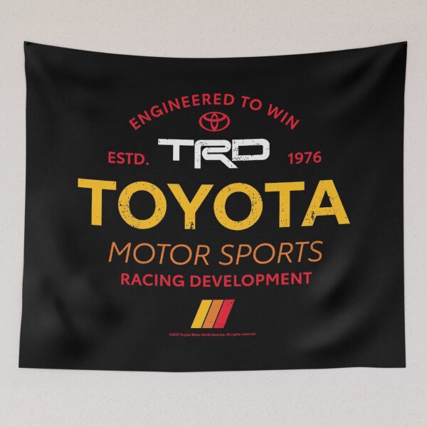 Item preview, Toyota Engineered To Win Motor Sports Racing Distressed designed and sold by MaryLReyes04.