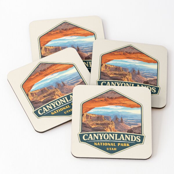 Item preview, Canyonlands National Park Utah Retro Badge designed and sold by Gideon Emmerich.