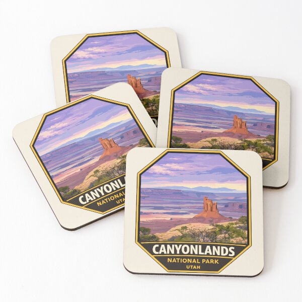 Item preview, Canyonlands National Park Utah Retro Badge designed and sold by Gideon Emmerich.