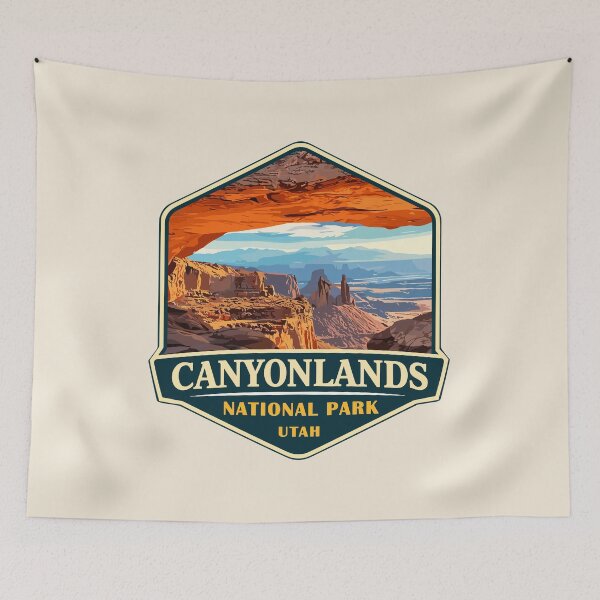 Item preview, Canyonlands National Park Utah Retro Badge designed and sold by Gideon Emmerich.