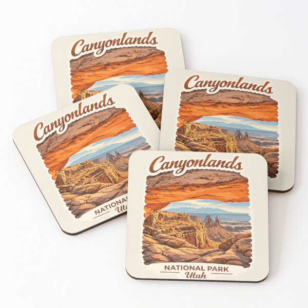 Item preview, Canyonlands National Park Utah Retro Badge designed and sold by Gideon Emmerich.