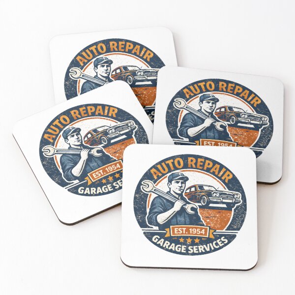 Item preview, Vintage Auto Mechanic designed and sold by LightPrintsCo.