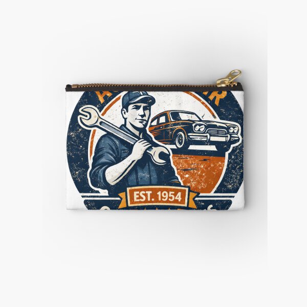 Item preview, Vintage Auto Mechanic designed and sold by LightPrintsCo.