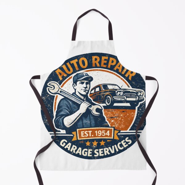 Item preview, Vintage Auto Mechanic designed and sold by LightPrintsCo.
