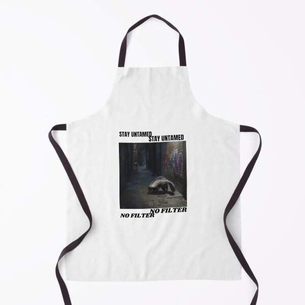 Item preview, Stay Untamed Skunk Streetwear T-Shirt – Dark Minimal Urban Graphic designed and sold by Per i vostri amici a quattro zampe, e non solo .