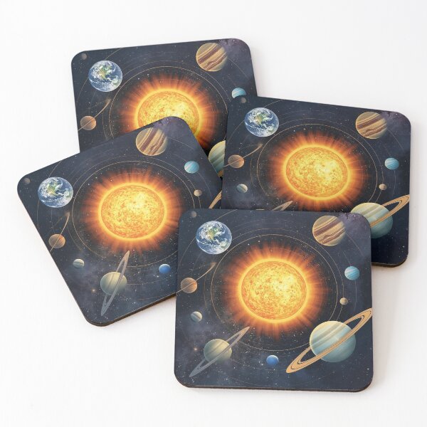 Item preview, Solar System Planets Orbiting the Sun designed and sold by ShadyArfaa.