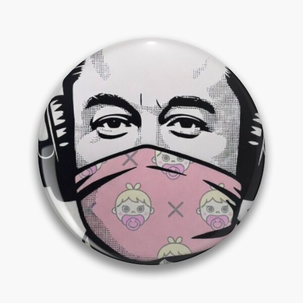 Item preview, “The Bandana‑Masked Rocket Baron Broadcasting From the Neon Stratosphere” designed and sold by Print Fiction.