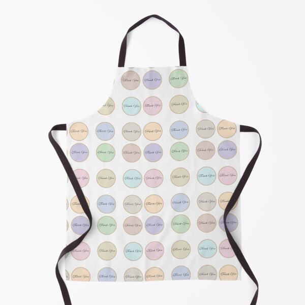 Item preview, Thank You Pastel Circle Sticker Packs Stickers Prints Posters Wall Art Magnet Home Coffee Cup Decoration TShirt Stationary Notebook Magnet Hat Kitchen Work School Office Redbubble Shop designed and sold by Saritas Boutique Shop.