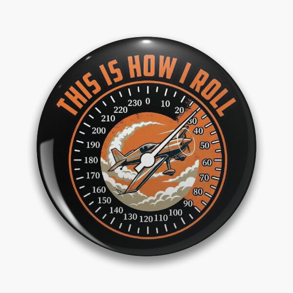 Item preview, How We Roll Pilot Funny Airplane Aircraft designed and sold by Blok45.