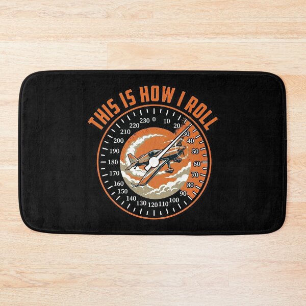 Item preview, How We Roll Pilot Funny Airplane Aircraft designed and sold by Blok45.