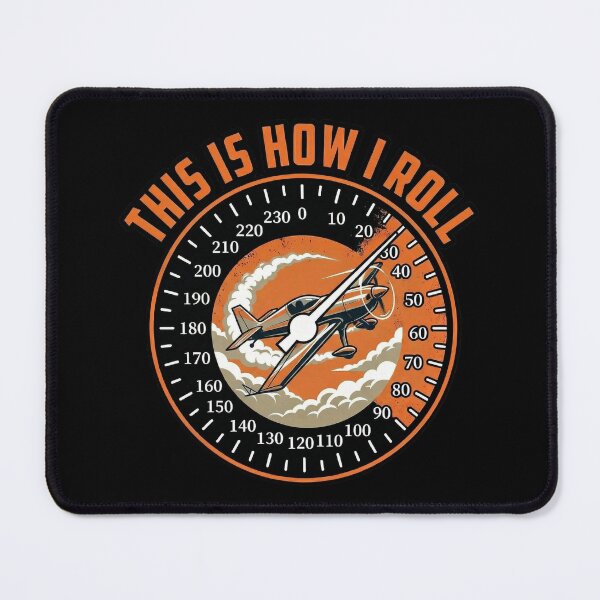 Item preview, How We Roll Pilot Funny Airplane Aircraft designed and sold by Blok45.