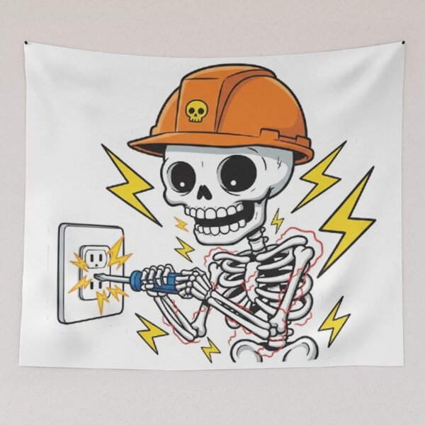 Item preview, Electrician Tradie  designed and sold by sanawnaw154.
