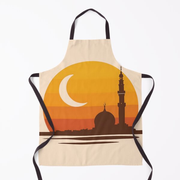 Item preview, Vintage 1970s Style Ramadan Sunset Art designed and sold by WowDezign.