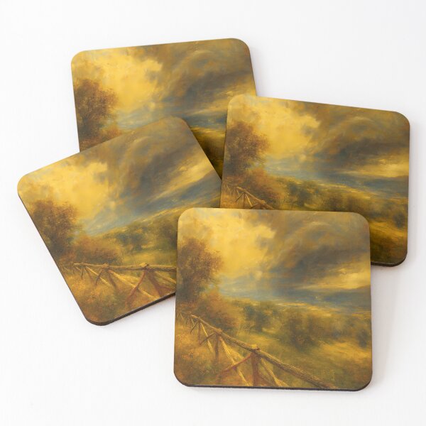 Item preview, Quickening Storm: A Turner Atmosphere in Montefalco designed and sold by Sacred Twilight Art.
